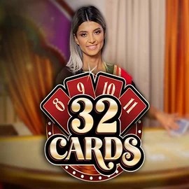 32 Cards casino game by Ezugi – featured logo at Magius Casino