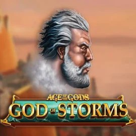 Age Of The Gods: God of Storms by Playtech, showcased at magiuscasino-espana.com – game logo