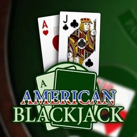 American Blackjack online game logo by Habanero on magiuscasino-espana.com