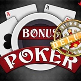 Bonus Poker Deluxe - 3 Hands slot visual from RTG (Reel Time Gaming) available on magiuscasino-espana.com