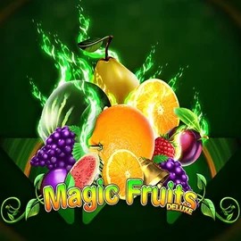 Magic Fruits Deluxe logo by Wazdan at Magius Casino