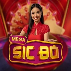 Mega Sic Bo online game logo by Pragmatic Play on magiuscasino-espana.com