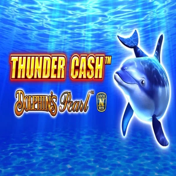 Thunder Cash Dolphins Pearl by Novomatic, showcased at magiuscasino-espana.com – game logo