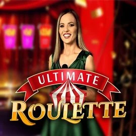 Official Live Casino logo: Ultimate Roulette by Ezugi at Magius Casino